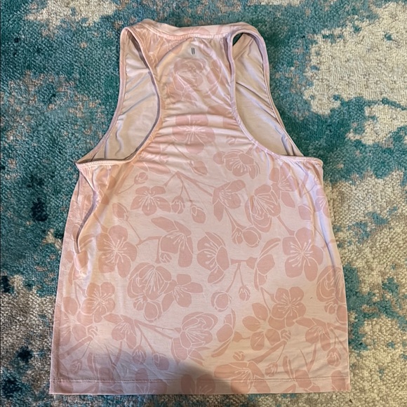 NOBULL Pink Floral Tank Top - Picture 3 of 3